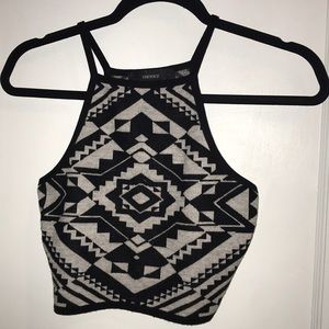 Aztec Forever21 crop top